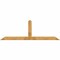 Ekena Millwork Portland Rough Sawn Timber Gable Bracket, Western Red Cedar, 108"W x 36"H x 4"D x 6"F, 8/12 Pitch GBW108X36X0406POR00RWR - alternate 1